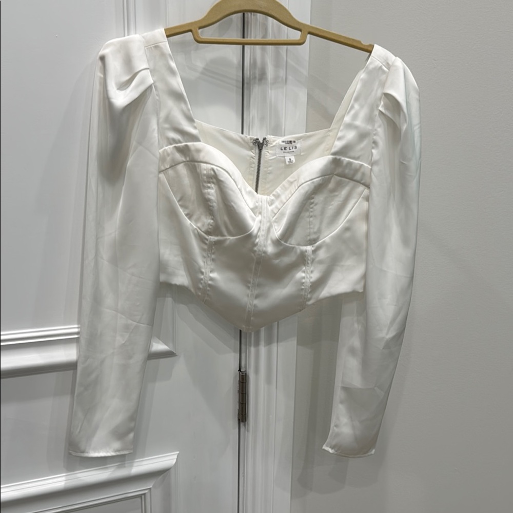 Le Lis Cropped Women's Top Size S